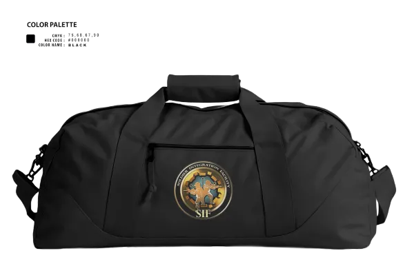Duffle Bag, PEO Soldier Soldier Integration Facility, , Teamtime, Team time, sublimation, custom sports apparel, team uniforms, spirit wear, spiritwear, sports uniforms, custom shirts, team store, custom team store, fundraiser sports, apparel fundraiser