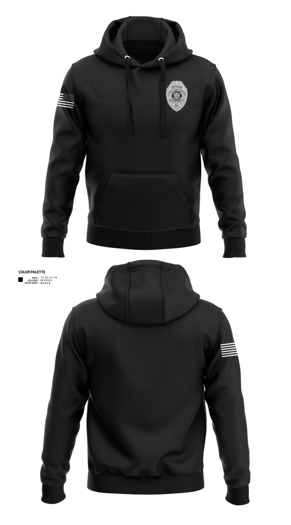 Hoodie, DeKalb County Juvenile CourtDeKalb County Juvenile Court, Police, Teamtime, Team time, sublimation, custom sports apparel, team uniforms, spirit wear, spiritwear, sports uniforms, custom shirts, team store, custom team store, fundraiser sports, apparel fundraiser