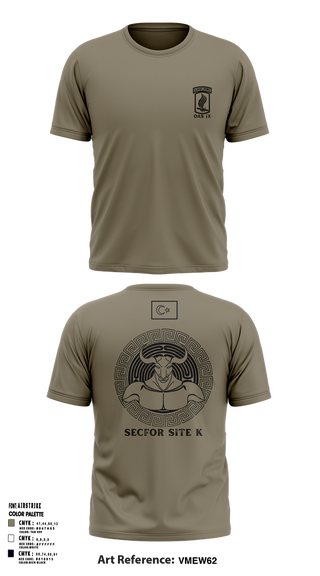 Short Sleeve Performance Shirt, 173RD SECFOR OAS IX, Army, Teamtime, Team time, sublimation, custom sports apparel, team uniforms, spirit wear, spiritwear, sports uniforms, custom shirts, team store, custom team store, fundraiser sports, apparel fundraiser