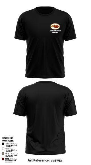 Short Sleeve Performance Shirt, Central Regional High School Bowling, Bowling, Teamtime, Team time, sublimation, custom sports apparel, team uniforms, spirit wear, spiritwear, sports uniforms, custom shirts, team store, custom team store, fundraiser sports, apparel fundraiser