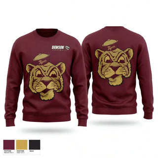 Crew Neck Sweatshirt, Dawson County, , Teamtime, Team time, sublimation, custom sports apparel, team uniforms, spirit wear, spiritwear, sports uniforms, custom shirts, team store, custom team store, fundraiser sports, apparel fundraiser