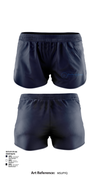 Womens Shorts, Strides of Grace equestrian, , Teamtime, Team time, sublimation, custom sports apparel, team uniforms, spirit wear, spiritwear, sports uniforms, custom shirts, team store, custom team store, fundraiser sports, apparel fundraiser