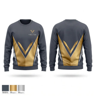 Crew Neck Sweatshirt, Vector Athletics, Men's Soccer, Teamtime, Team time, sublimation, custom sports apparel, team uniforms, spirit wear, spiritwear, sports uniforms, custom shirts, team store, custom team store, fundraiser sports, apparel fundraiser