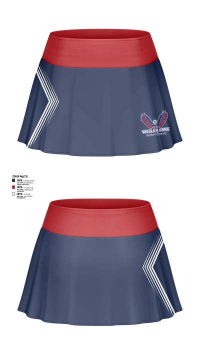 Wellen Park High School Color Guard Skort - 4