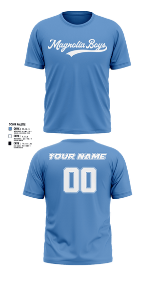 Short Sleeve Performance Shirt, MAGNOLIA BOYS, Baseball, Teamtime, Team time, sublimation, custom sports apparel, team uniforms, spirit wear, spiritwear, sports uniforms, custom shirts, team store, custom team store, fundraiser sports, apparel fundraiser