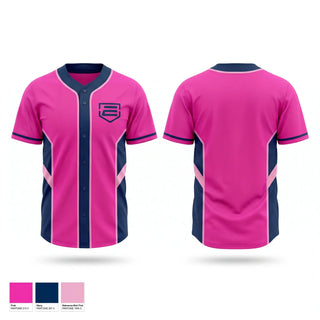 Full Button Baseball Jersey, Pee Dee Elite, Baseball, Teamtime, Team time, sublimation, custom sports apparel, team uniforms, spirit wear, spiritwear, sports uniforms, custom shirts, team store, custom team store, fundraiser sports, apparel fundraiser