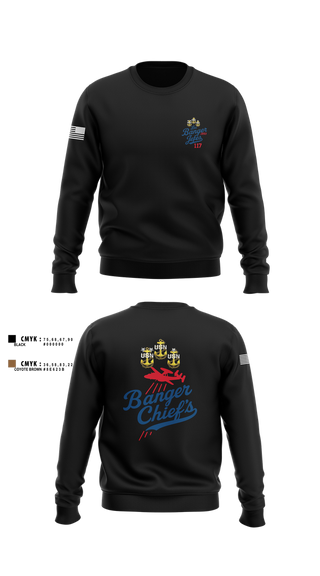 Crew Neck Sweatshirt, VAW-117, , Teamtime, Team time, sublimation, custom sports apparel, team uniforms, spirit wear, spiritwear, sports uniforms, custom shirts, team store, custom team store, fundraiser sports, apparel fundraiser