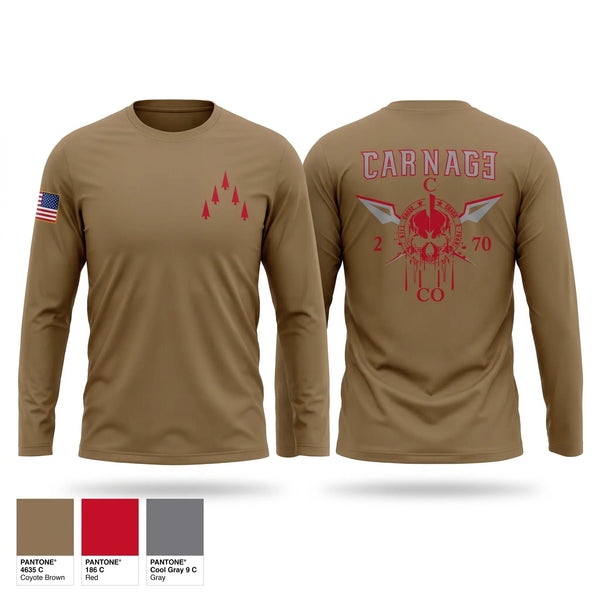 Long Sleeve Performance Shirt, C-Co, 2-70, Army, Teamtime, Team time, sublimation, custom sports apparel, team uniforms, spirit wear, spiritwear, sports uniforms, custom shirts, team store, custom team store, fundraiser sports, apparel fundraiser