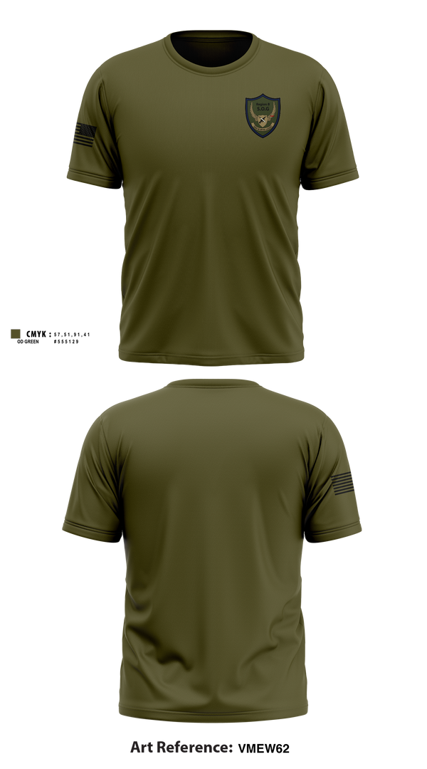 Region 8 S.O.G. Short Sleeve Performance Shirt - 11
