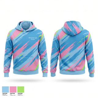 Hoodie, Exchange Club, Baseball, Teamtime, Team time, sublimation, custom sports apparel, team uniforms, spirit wear, spiritwear, sports uniforms, custom shirts, team store, custom team store, fundraiser sports, apparel fundraiser