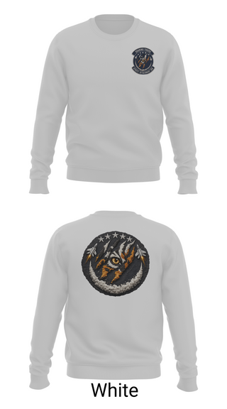 Crew Neck Sweatshirt, DET 006 Soaring Tigers, Air Force, Teamtime, Team time, sublimation, custom sports apparel, team uniforms, spirit wear, spiritwear, sports uniforms, custom shirts, team store, custom team store, fundraiser sports, apparel fundraiser