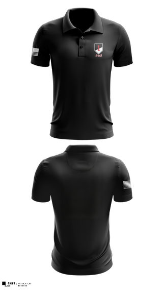 1-1 Attack Battalion 1523812 Short Sleeve Performance Polo - 3