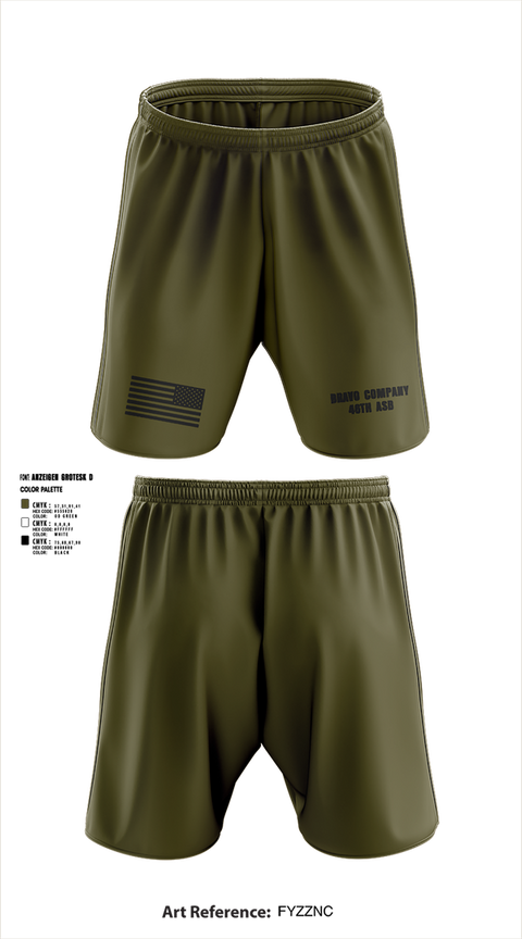 Athletic Shorts With Pockets, Bravo company 46th ASB, , Teamtime, Team time, sublimation, custom sports apparel, team uniforms, spirit wear, spiritwear, sports uniforms, custom shirts, team store, custom team store, fundraiser sports, apparel fundraiser