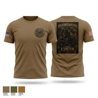 Short Sleeve Performance Shirt, HHC 136th ESB, Army, Teamtime, Team time, sublimation, custom sports apparel, team uniforms, spirit wear, spiritwear, sports uniforms, custom shirts, team store, custom team store, fundraiser sports, apparel fundraiser