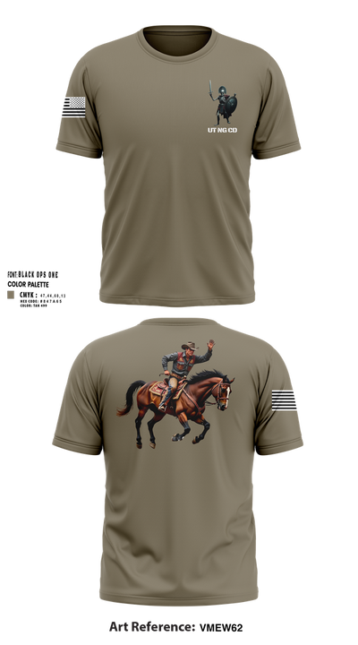 UT NG CD Short Sleeve Performance Shirt - 103