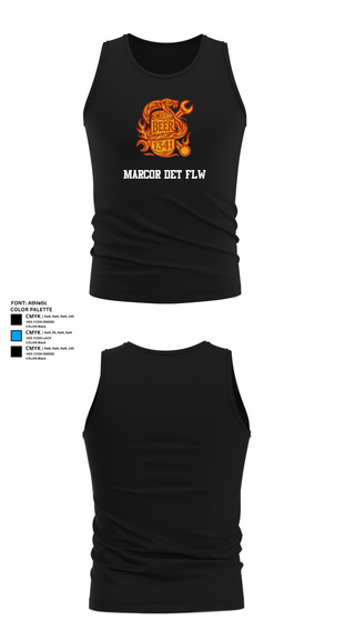 Tank Top, MARCOR DET FLW, , Teamtime, Team time, sublimation, custom sports apparel, team uniforms, spirit wear, spiritwear, sports uniforms, custom shirts, team store, custom team store, fundraiser sports, apparel fundraiser