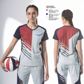 Frontier Red Hawks 40664467 Women's Short Sleeve V-neck Shirt - 2