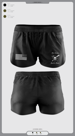 Ranger Panties, , Army, Teamtime, Team time, sublimation, custom sports apparel, team uniforms, spirit wear, spiritwear, sports uniforms, custom shirts, team store, custom team store, fundraiser sports, apparel fundraiser