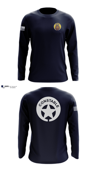 Long Sleeve Performance Shirt, 2nd city Constable's office, Police, Teamtime, Team time, sublimation, custom sports apparel, team uniforms, spirit wear, spiritwear, sports uniforms, custom shirts, team store, custom team store, fundraiser sports, apparel fundraiser