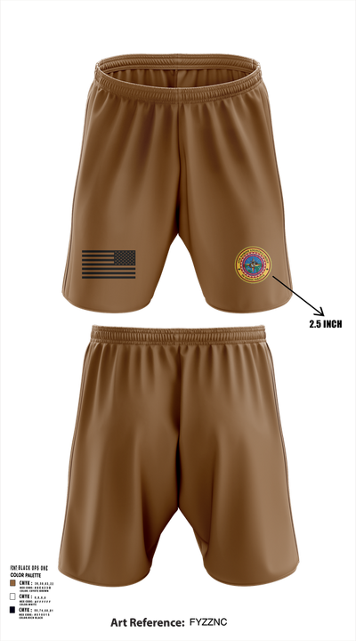 4th Medical Logistics 59116448 Athletic Shorts With Pockets - 102