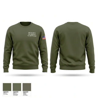 Crew Neck Sweatshirt, 4th Squadron-9th Regiment 1st CAV Division, Army, Teamtime, Team time, sublimation, custom sports apparel, team uniforms, spirit wear, spiritwear, sports uniforms, custom shirts, team store, custom team store, fundraiser sports, apparel fundraiser