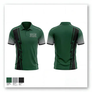 Short Sleeve Performance Polo, Ocean Breeze Wave Runners, Track & Field, Teamtime, Team time, sublimation, custom sports apparel, team uniforms, spirit wear, spiritwear, sports uniforms, custom shirts, team store, custom team store, fundraiser sports, apparel fundraiser