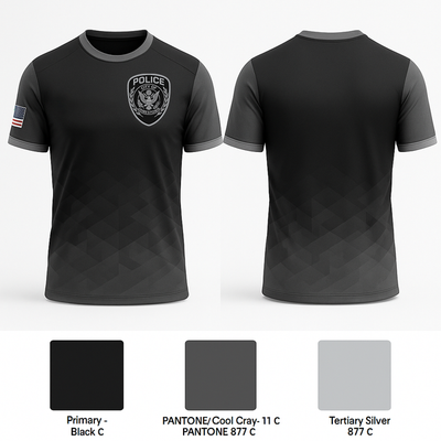 Jamestown Police 59981671 Short Sleeve Performance Shirt - 1