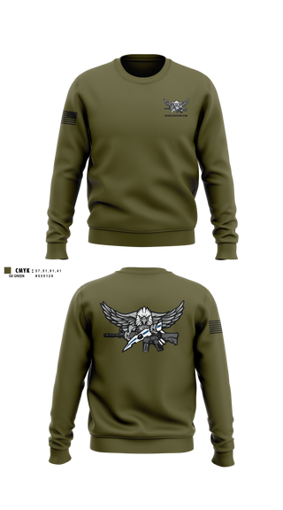 Crew Neck Sweatshirt, Special Reaction Team, Marines, Teamtime, Team time, sublimation, custom sports apparel, team uniforms, spirit wear, spiritwear, sports uniforms, custom shirts, team store, custom team store, fundraiser sports, apparel fundraiser