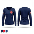 EMS Corps 28008027 Women's Long Sleeve V-neck Shirt - 1