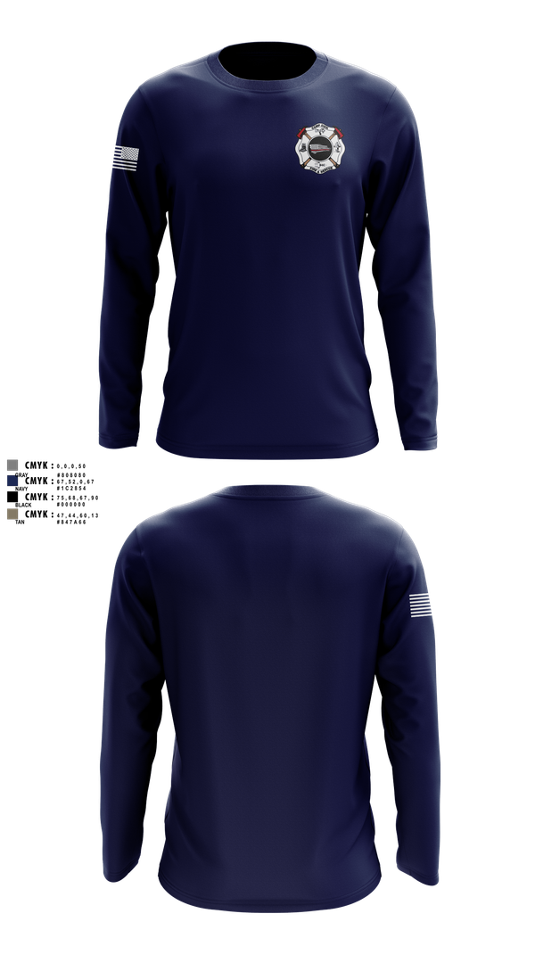 Long Sleeve Performance Shirt, Camp, Fire Department, Teamtime, Team time, sublimation, custom sports apparel, team uniforms, spirit wear, spiritwear, sports uniforms, custom shirts, team store, custom team store, fundraiser sports, apparel fundraiser