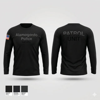 Long Sleeve Performance Shirt, Alamogordo Police, Police, Teamtime, Team time, sublimation, custom sports apparel, team uniforms, spirit wear, spiritwear, sports uniforms, custom shirts, team store, custom team store, fundraiser sports, apparel fundraiser