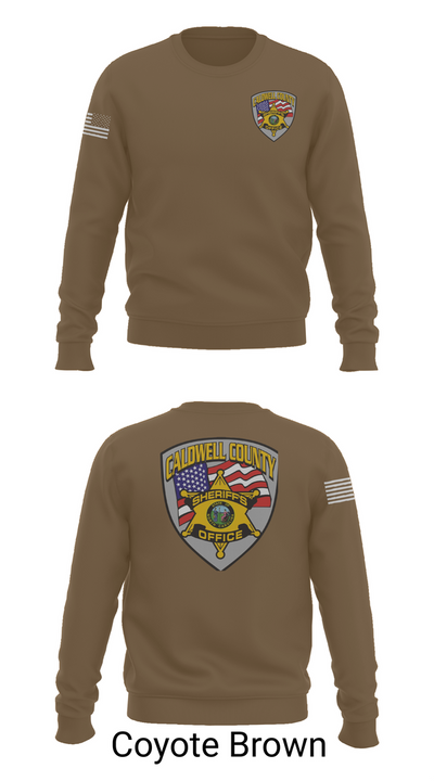 Caldwell County Sheriff's Office 64628956 Crew Neck Sweatshirt - 5