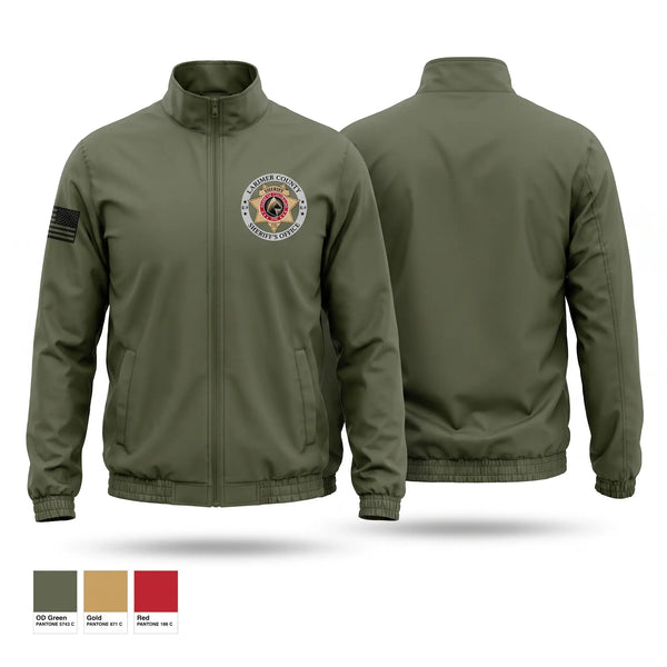 Windbreaker, Larimer County Sheriff K9, Police, Teamtime, Team time, sublimation, custom sports apparel, team uniforms, spirit wear, spiritwear, sports uniforms, custom shirts, team store, custom team store, fundraiser sports, apparel fundraiser