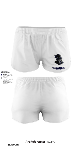 Womens Shorts, Cherryville Little Ironmen, , Teamtime, Team time, sublimation, custom sports apparel, team uniforms, spirit wear, spiritwear, sports uniforms, custom shirts, team store, custom team store, fundraiser sports, apparel fundraiser