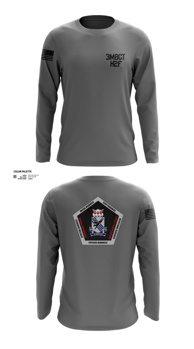 3BCT H2F 56762054 Long Sleeve Performance Shirt - 6
