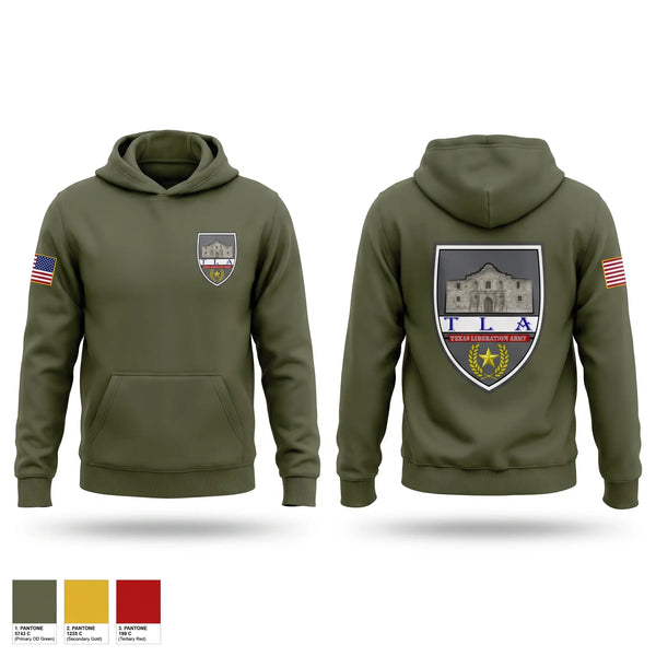 Hoodie, Texas Liberation Army, Army, Teamtime, Team time, sublimation, custom sports apparel, team uniforms, spirit wear, spiritwear, sports uniforms, custom shirts, team store, custom team store, fundraiser sports, apparel fundraiser