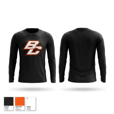 Byron Center Bulldogs Long Sleeve Performance Shirt 2