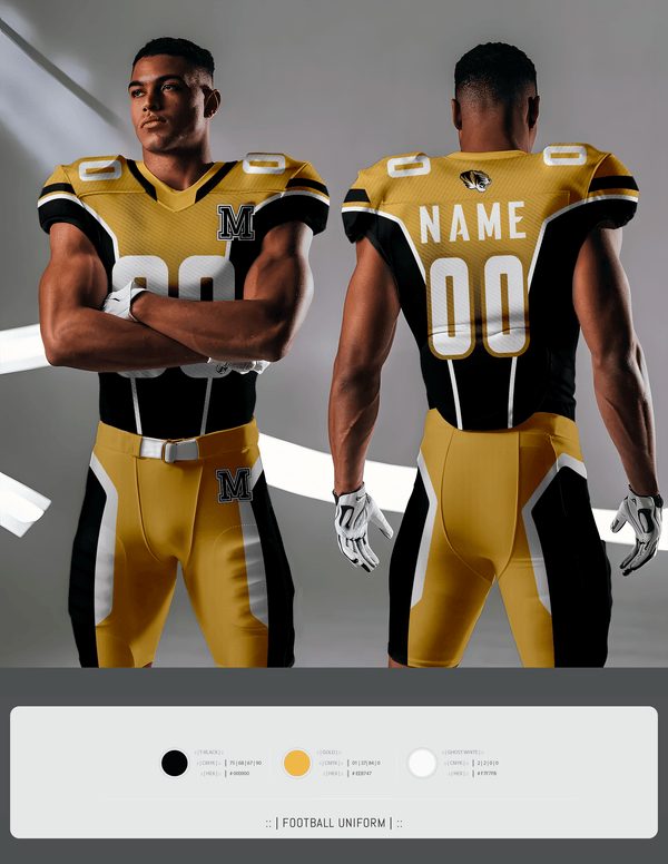 Football Jersey, Marceline Tigers, , Teamtime, Team time, sublimation, custom sports apparel, team uniforms, spirit wear, spiritwear, sports uniforms, custom shirts, team store, custom team store, fundraiser sports, apparel fundraiser