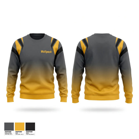Crew Neck Sweatshirt, Wolfpack, Softball, Teamtime, Team time, sublimation, custom sports apparel, team uniforms, spirit wear, spiritwear, sports uniforms, custom shirts, team store, custom team store, fundraiser sports, apparel fundraiser