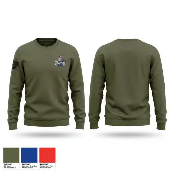 Crew Neck Sweatshirt, Marine Cadets Iowa, Marines, Teamtime, Team time, sublimation, custom sports apparel, team uniforms, spirit wear, spiritwear, sports uniforms, custom shirts, team store, custom team store, fundraiser sports, apparel fundraiser