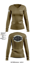 1-320TH FA 20392282 Women's Long Sleeve V-neck Shirt - 123