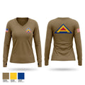7 ATC Women's Long Sleeve V-neck Shirt - 1