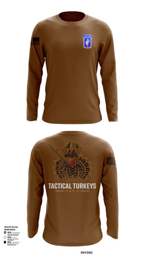 Long Sleeve Performance Shirt, OAS-X, Army, Teamtime, Team time, sublimation, custom sports apparel, team uniforms, spirit wear, spiritwear, sports uniforms, custom shirts, team store, custom team store, fundraiser sports, apparel fundraiser