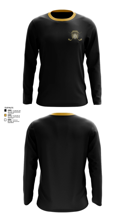 Gaffney Indians Long Sleeve Performance Shirt - 3