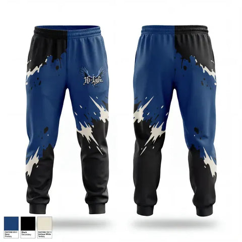 Sweatpants, Hi-Lyfe Basketball, Men's Basketball, Teamtime, Team time, sublimation, custom sports apparel, team uniforms, spirit wear, spiritwear, sports uniforms, custom shirts, team store, custom team store, fundraiser sports, apparel fundraiser