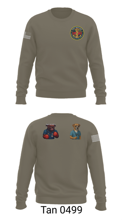USS Boxer 48343229 Crew Neck Sweatshirt - 62
