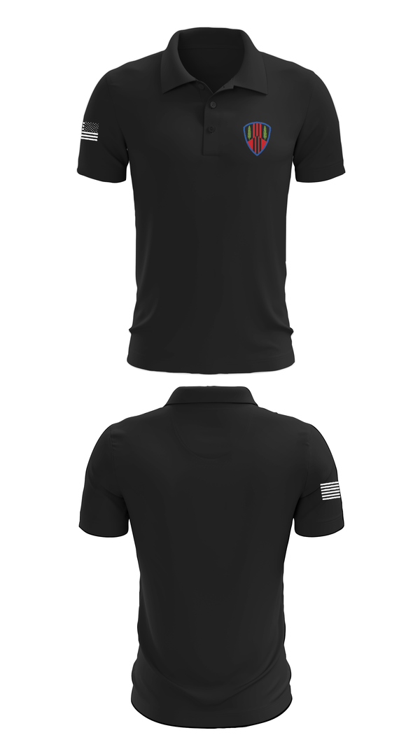Short Sleeve Performance Polo, 369th sustainment brigade, Army, Teamtime, Team time, sublimation, custom sports apparel, team uniforms, spirit wear, spiritwear, sports uniforms, custom shirts, team store, custom team store, fundraiser sports, apparel fundraiser
