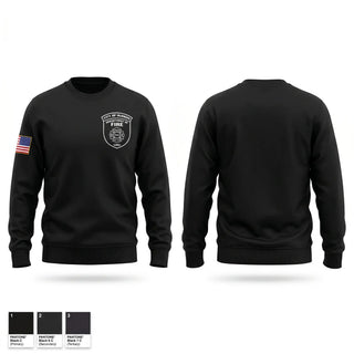 Crew Neck Sweatshirt, City of Hudson, Fire Department, Teamtime, Team time, sublimation, custom sports apparel, team uniforms, spirit wear, spiritwear, sports uniforms, custom shirts, team store, custom team store, fundraiser sports, apparel fundraiser