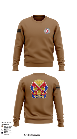 Crew Neck Sweatshirt, 122nd Special Troop Command, , Teamtime, Team time, sublimation, custom sports apparel, team uniforms, spirit wear, spiritwear, sports uniforms, custom shirts, team store, custom team store, fundraiser sports, apparel fundraiser