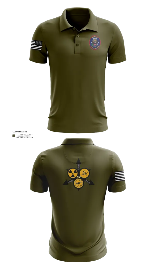 Short Sleeve Performance Polo, , Army, Teamtime, Team time, sublimation, custom sports apparel, team uniforms, spirit wear, spiritwear, sports uniforms, custom shirts, team store, custom team store, fundraiser sports, apparel fundraiser